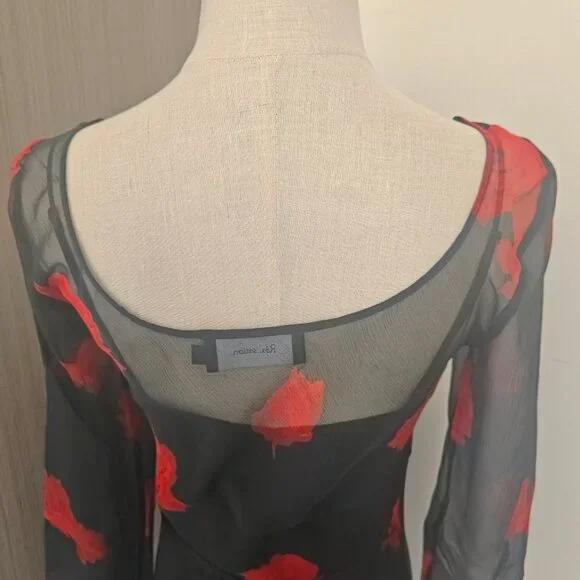 Realisation The Celeste Dress in Raven - Picture 7 of 11